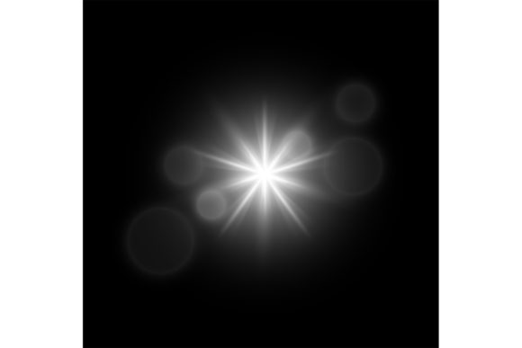 Download Shining Light Glare. Realistic Radiance - Shining light Collection
