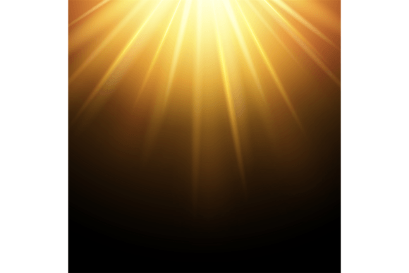 Download Shining Light Rays from Top. Yellow Beam - Shining light Collection