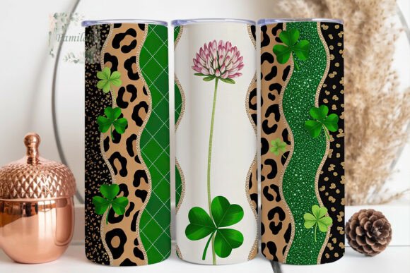 Download St. Patrick Glitter Leopard Design PNG - Leopard design png Collection