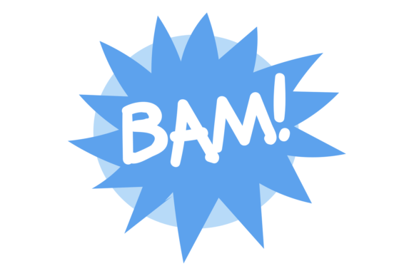 Download Bam Comic Sound Effect Bubble. Explosion - Explosion Collection